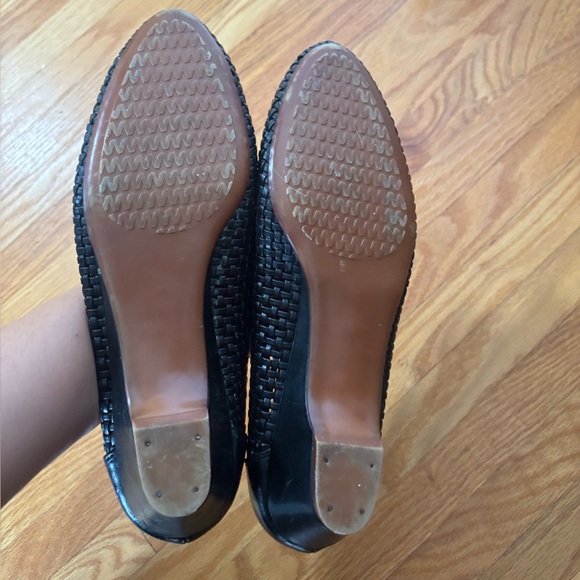 Vintage Black Woven Flats - Picture 8 of 10